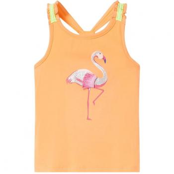 Bright Orange Children's Tank Top 104