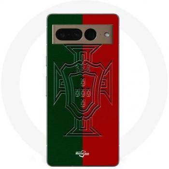 Silicone ManoCase pour Pixel 7 Pro – Design Vert & Rouge – Portugal