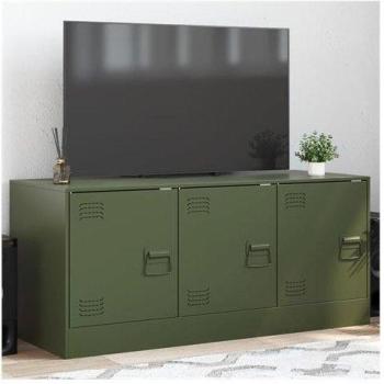 Meuble Télévision Acier Vert Olive