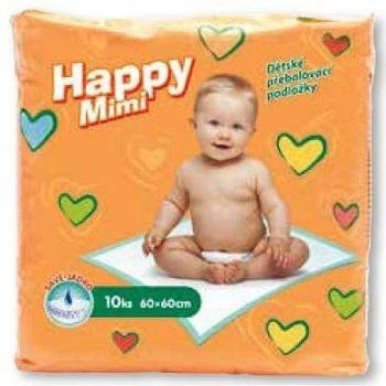 BabyBaby Soft dětské pobalovací podložky 60 × 60 cm, balení 10 kusů
