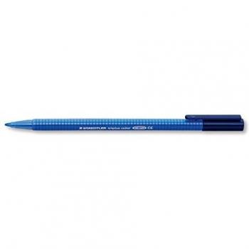 Kobaltblauer Staedtler Triplus Schreiber