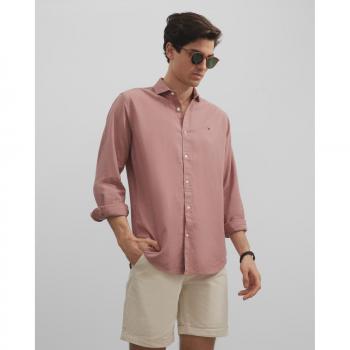 Camisa Coral Slim Silbon Hombre Estilo Urbano