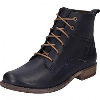 Josef Seibel Sienna 95 Damen Schnürstiefeletten mit Wechselfußbett und Blockabsatz