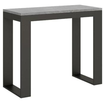 Consola Extensible Tiko 90x40/300 cm Gris
