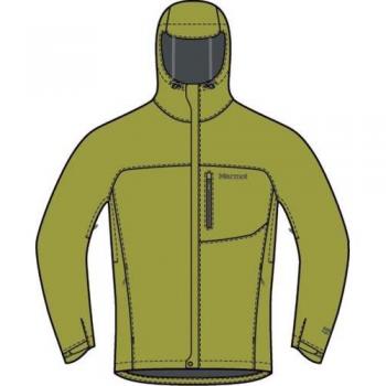 Minimalist Hardshell Jacket für Männer von Marmot – Cilantro (M)