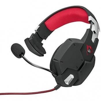 Trust GXT 321 Auriculares Alámbrico Diadema Juego Negro, Rojo