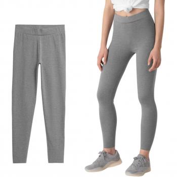 Leggings Fitness Donna 4F H4L22 LEG350 Melange Grigio XS