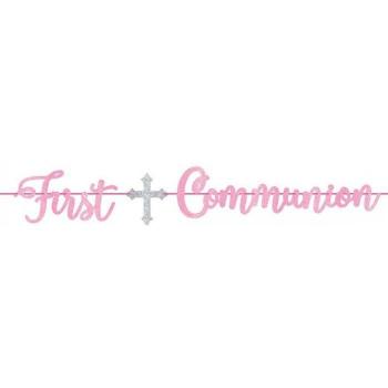 Affiche « Amscan : Première Communion Héroïque »