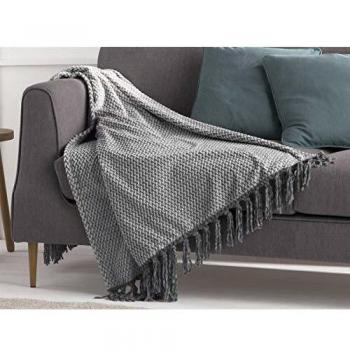 Antilo Manta de Cama Mod. Dan (Gris)