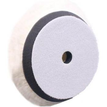 Tampons de polissage en laine de mouton avec support crochet et boucle