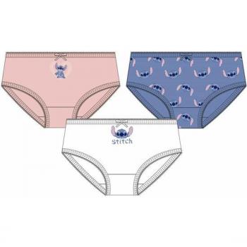 Braguitas Multicolor Stitch 3 Piezas Talla 8/10