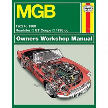 Haynes Workshop manual MGB (1962-1980) 0111