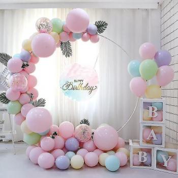Guirnalda de Globo Circular 80 cm – Soporte de Fondo para Bodas