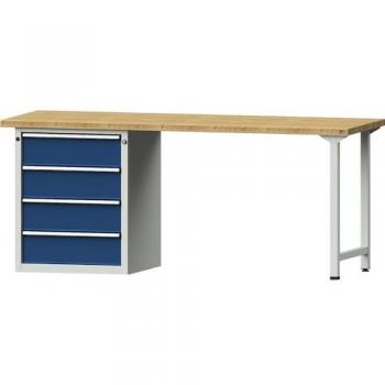 Banco de trabajo Anke 4 cajones y bastidor modular