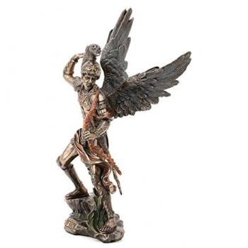 Représentation d'Uriel, Archange en or et bronze – SIGRIS