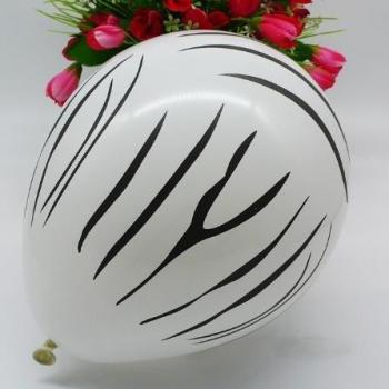 50/100 Stuks Verjaardag Ballonnen Tijger, Zebra en Hond