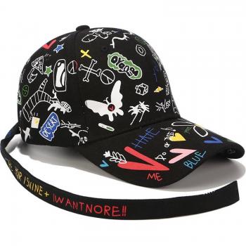 Unisex Graffiti Cap
