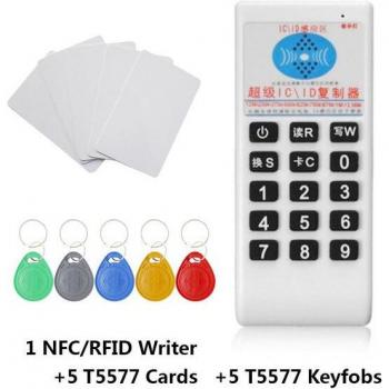 Lecteur de cartes NFC portable 125Khz 13.56MHZ