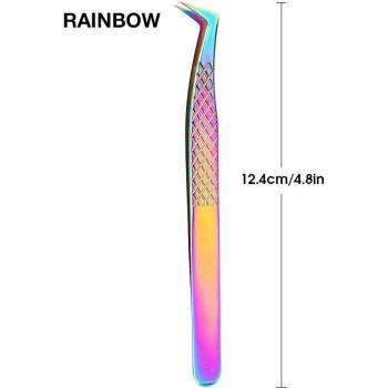 100% Stainless Steel Eyelash Tweezers