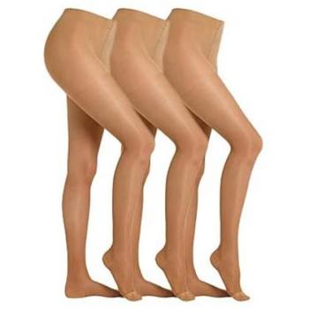 Camano Feinstrumpfhosen 3er Set beige 40/42