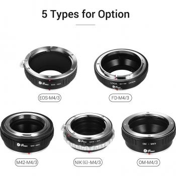 Fikaz EOS-M43 Lens Mount Adapter