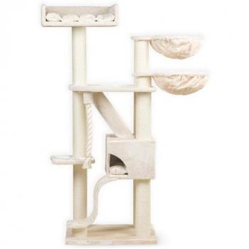 RHR Qualität Kilimandjaro Luxus Kratzbaum – Creme und Beige