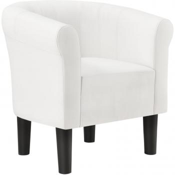 Poltroncina Relax 70 cm – Tessuto Sintetico Bianco