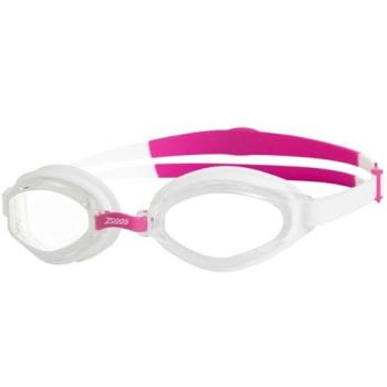 Adult Zoggs Endura Max Swimming Goggles, Clear Lenses, White/Pink Tint