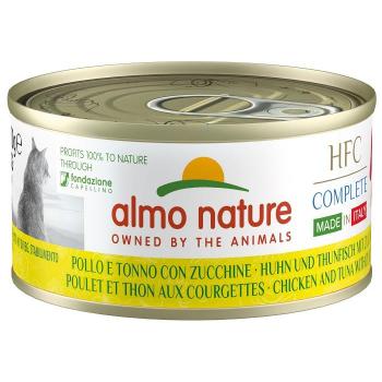 Almo Nature HFC CAT Completo Pollo Tonno Zucchini 70g