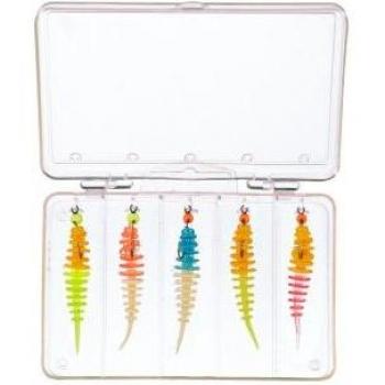 Balzer Trout Collector Knoblauch Set 5cm mit Tungstenhaken Mix 4