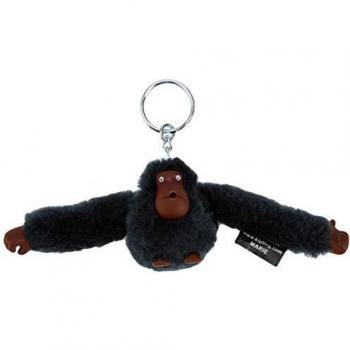 Kipling Monkeyclip S llaveros, color Azul, talla 4.5x5x4 cm