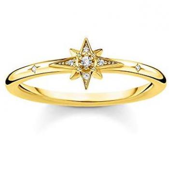 Thomas Sabo Damenring Stern goldfarben TR2317-414-14