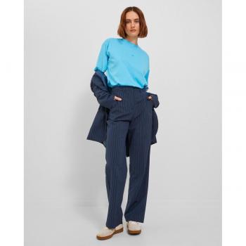 Jack & Jones Pantaloni Mary A Vita Alta Stripes Pinstripe
