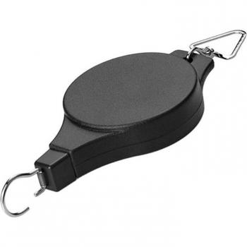 Black Plant Pulley System for Flower Baskets