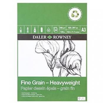 Daler-Rowney Eco Fine Grain Heavyweight Drawing Pad A3