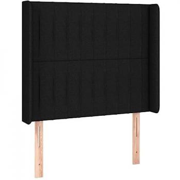 Cabecero Negro Luminoso 93×16×118 cm