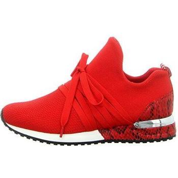 La Strada 4530 Damen Low Sneaker Rot Größe 36