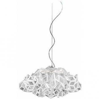Slamp Drusa: White Designer Ceiling Lamp