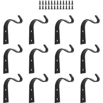 12 Pcs Decorative Wall Hooks for Lanterns and Plants