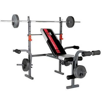 HAMMER Hantelbank Bermuda in Schwarz mit Polsterung