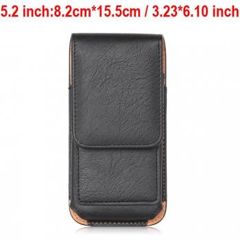 YIANG Men's Retro Phone Belt Pouch