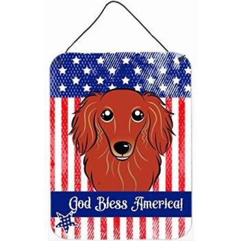 Multicolored Dachshund Hanging