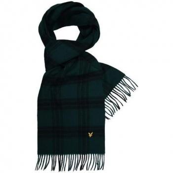 Lyle & Scott Gemusterter Schal aus Hautfreundlichem Material