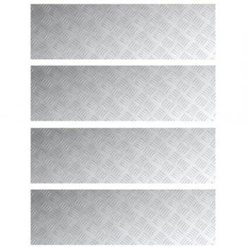 Pannelli Scacchiera Sconosciuti 4x100x30 cm in Aluminio