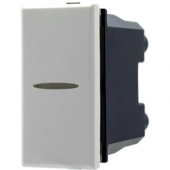 Invertitore Bianco Assiale 1P 16A, Compatibile Axolute