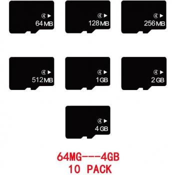 Tarjeta TF 512 MB – Pack de 10 unidades