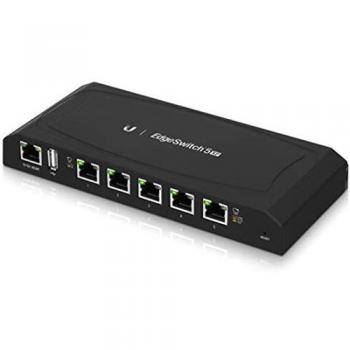 ES‑5XP EdgeSwitch Industrial 5‑Port PoE Gigabit Router
