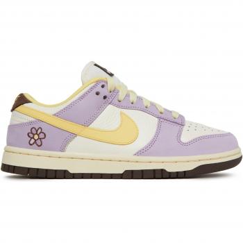 Nike Sneakers Dunk Low Prm FB7910 500 Weiß – Damen Violette Edition, Größe 38.5