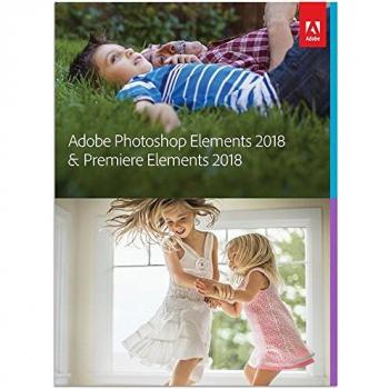 Adobe Photoshop Elements 2018 & Premiere Elements 2018 Boxed Version