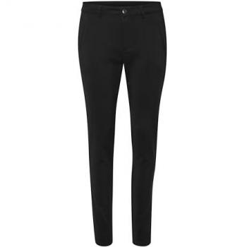Kaffe Skinny Stretch-Stoffhose 'Kavera', Größe 40, Schwarz